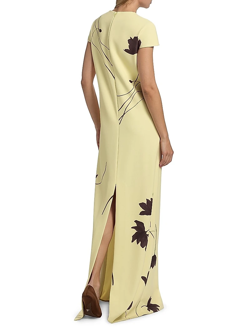 Augusta Floral A-Line Gown