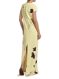 Augusta Floral A-Line Gown
