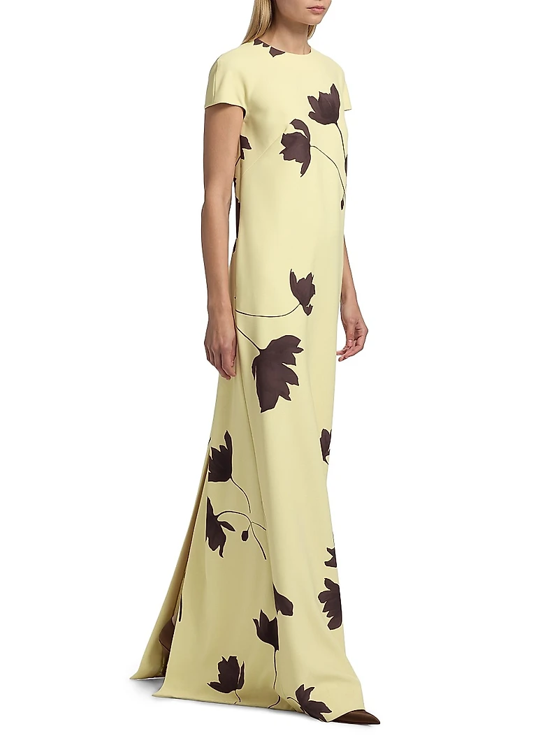 Augusta Floral A-Line Gown