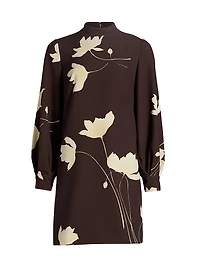 Elizabeth Floral Crêpe Minidress