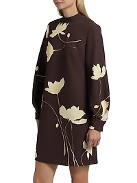 Elizabeth Floral Crêpe Minidress