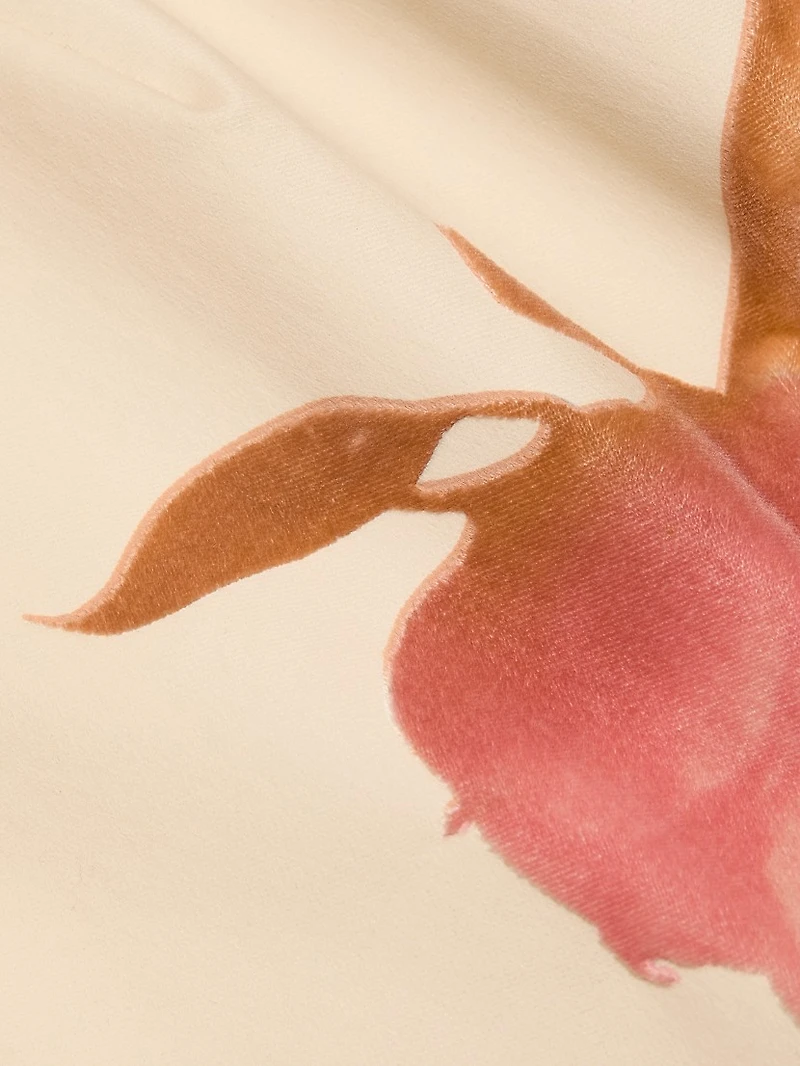 Floral Cotton Sleeveless Minidress