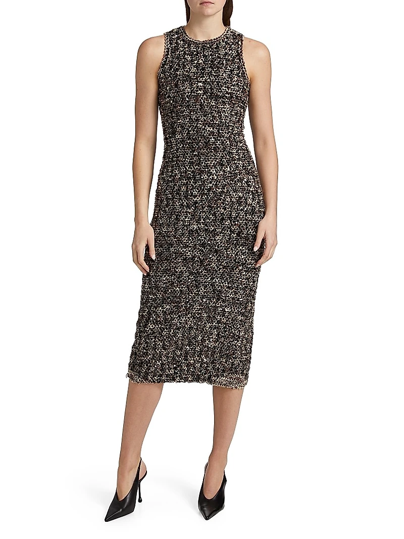Tube Knit Sheath Dress