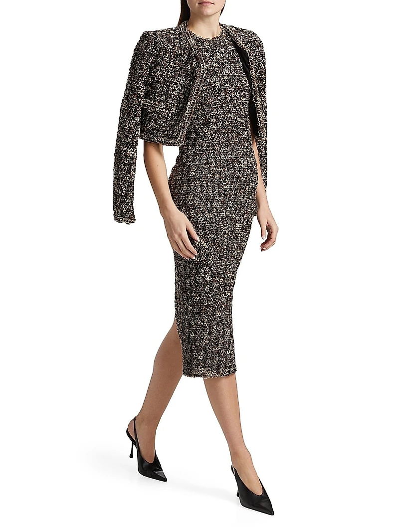 Tube Knit Sheath Dress