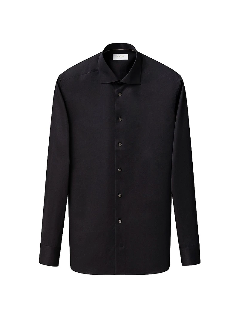 Contemporary-Fit Elevated Twill Dress Shirt