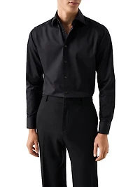 Contemporary-Fit Elevated Twill Dress Shirt