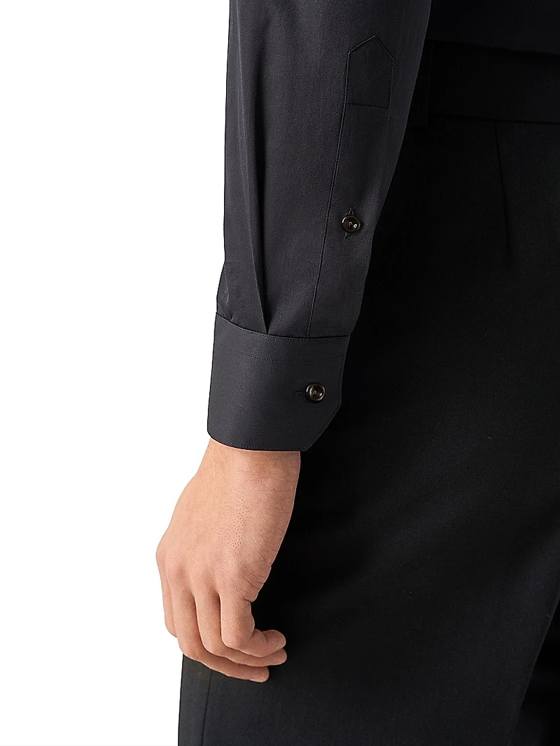 Contemporary-Fit Elevated Twill Dress Shirt