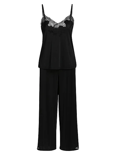 Enchant Lace-Trimmed Cami Pajamas