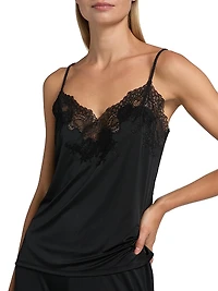 Enchant Lace-Trimmed Cami Pajamas