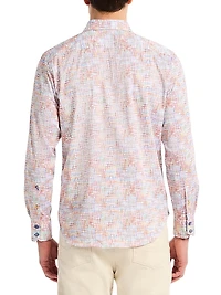Antalya Printed Cotton Shirt