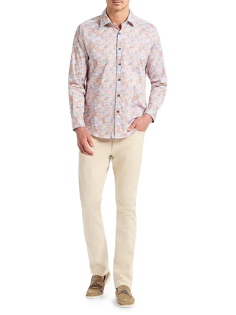 Antalya Printed Cotton Shirt