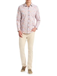 Antalya Printed Cotton Shirt