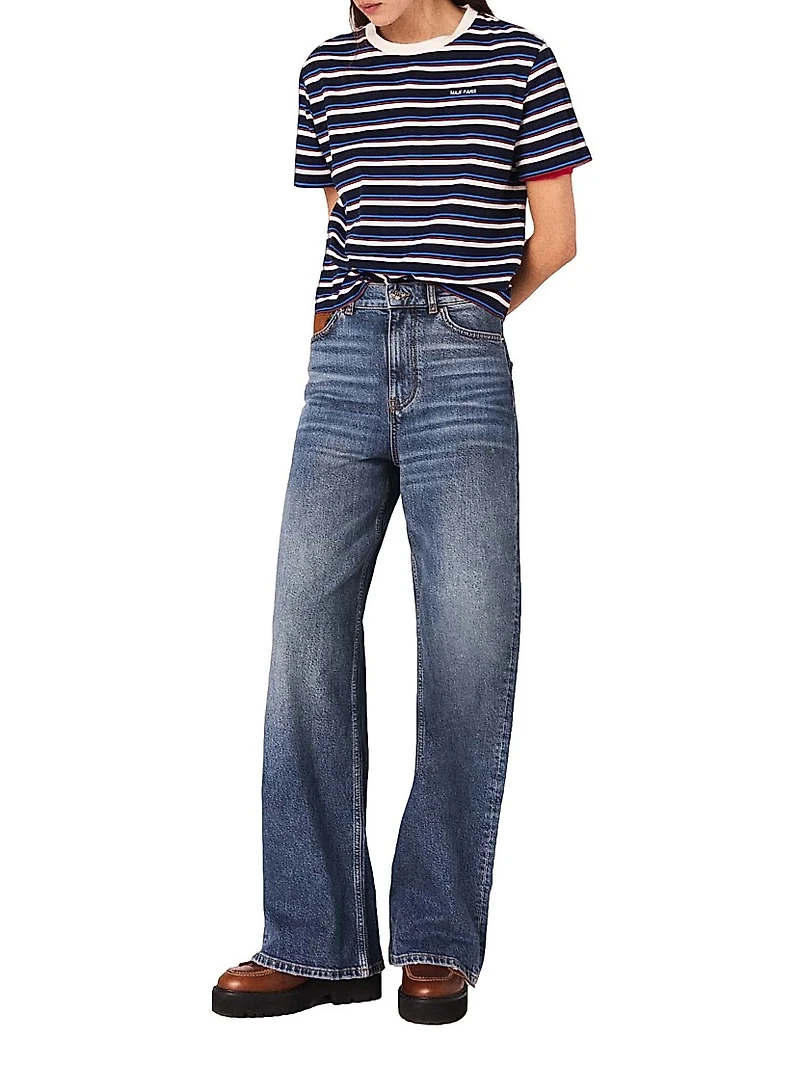 Wide-Leg Jeans