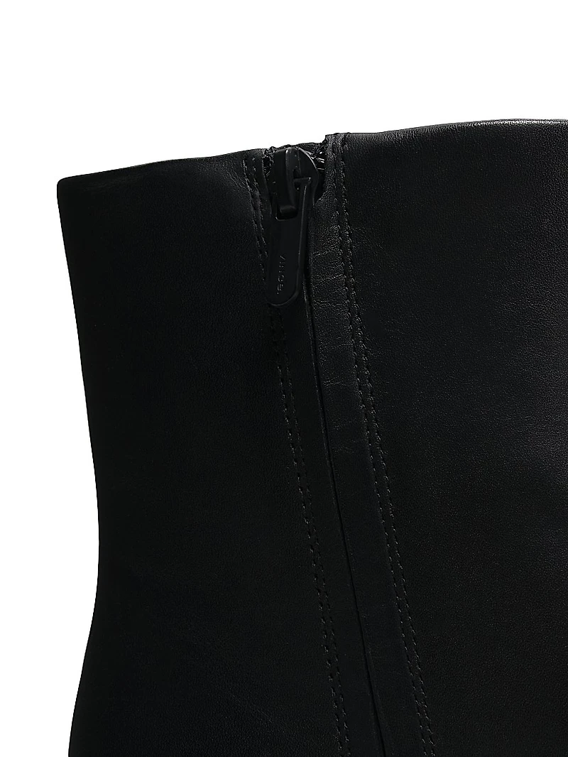 Harlan 40MM Leather Ankle Boots