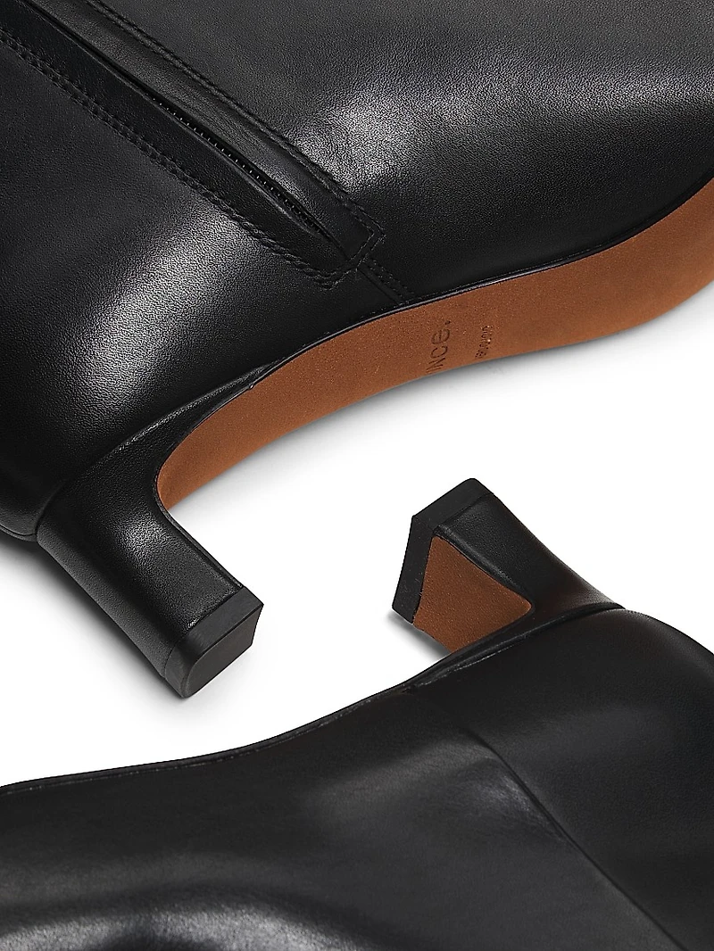 Harlan 40MM Leather Ankle Boots