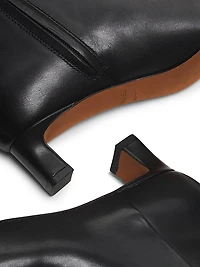 Harlan 40MM Leather Ankle Boots