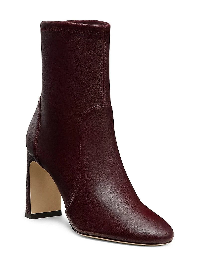 Babette 85MM Leather Booties