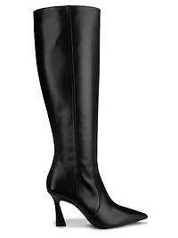 Vinnie 90MM Leather Knee-High Boots