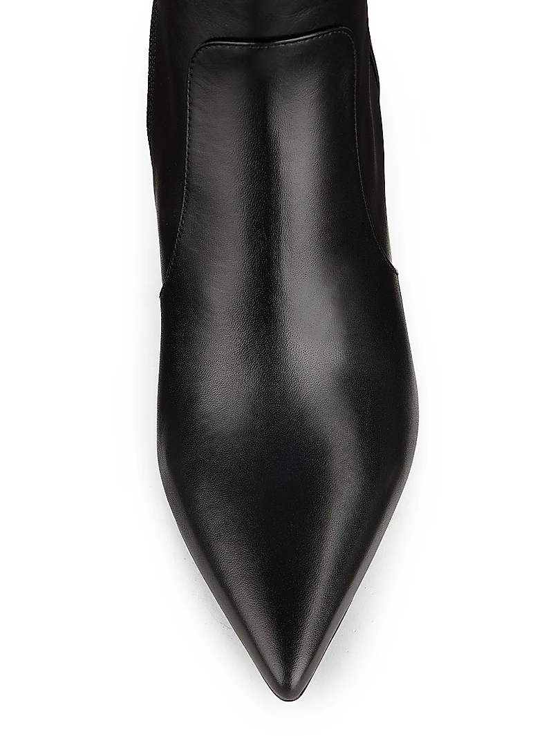 Vinnie 90MM Leather Knee-High Boots