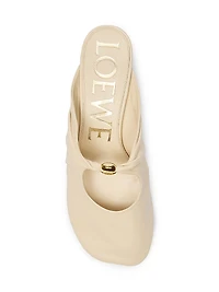 Pebble 45MM Leather Mules