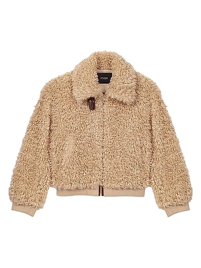 Cropped Boucle Jacket