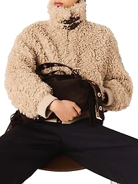 Cropped Boucle Jacket