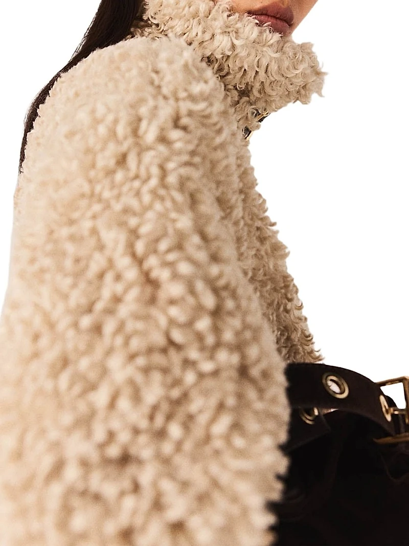 Cropped Boucle Jacket