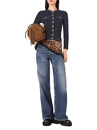 Ribbed Knit Cardigan