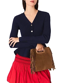 Peplum Waist Cardigan