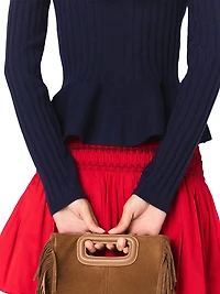 Peplum Waist Cardigan