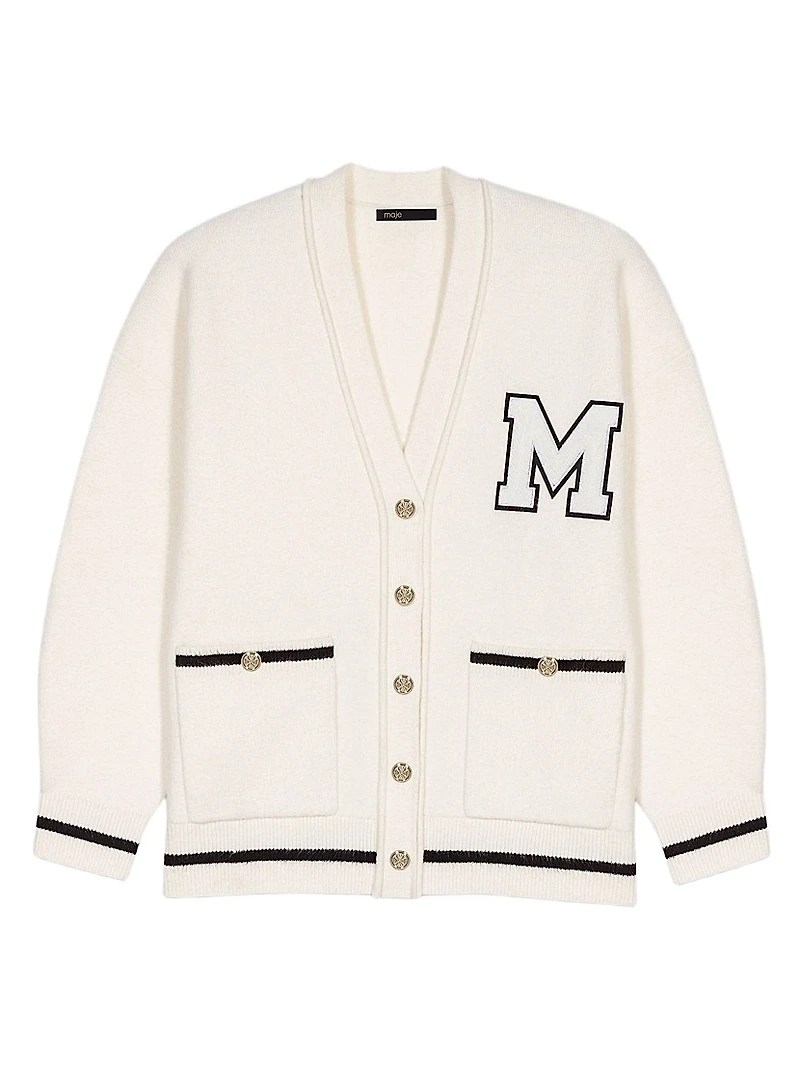 Long Cardigan with Embroidery