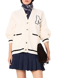 Long Cardigan with Embroidery