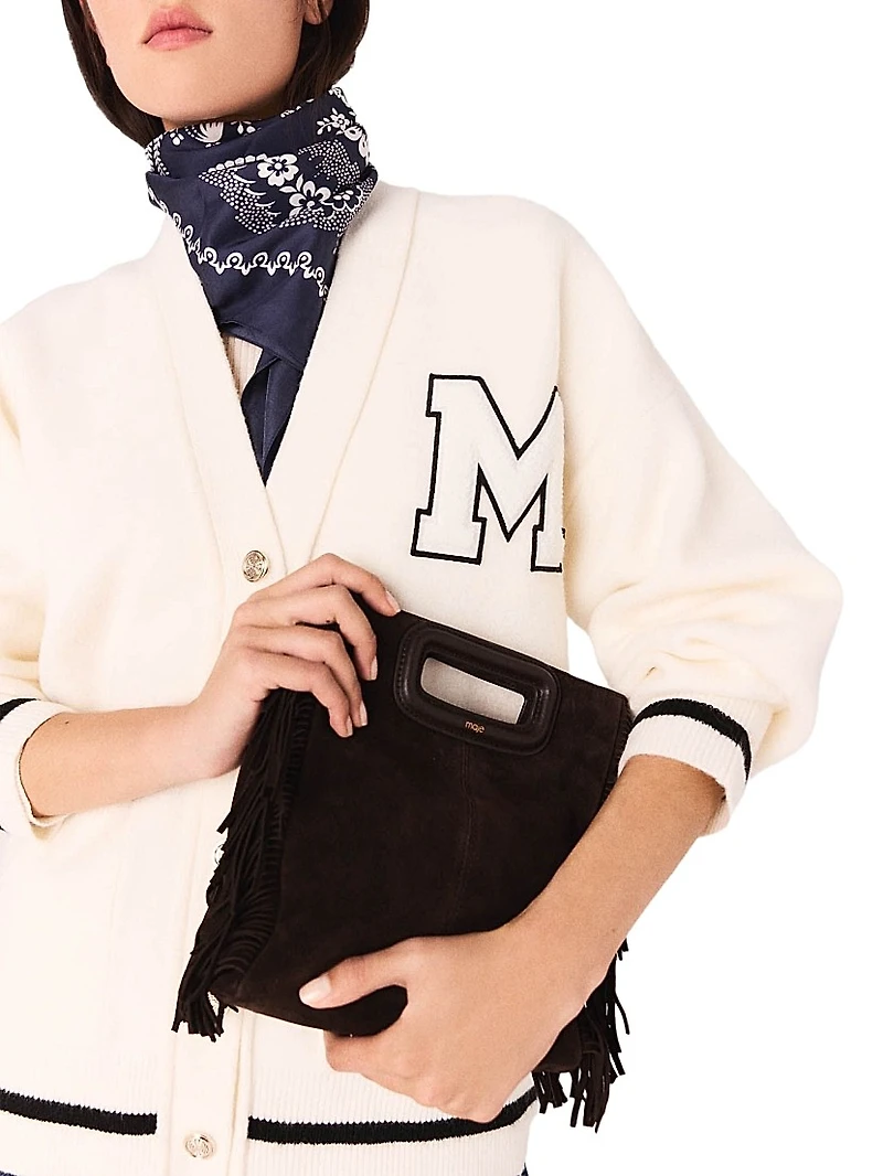 Long Cardigan with Embroidery