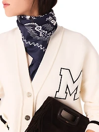 Long Cardigan with Embroidery