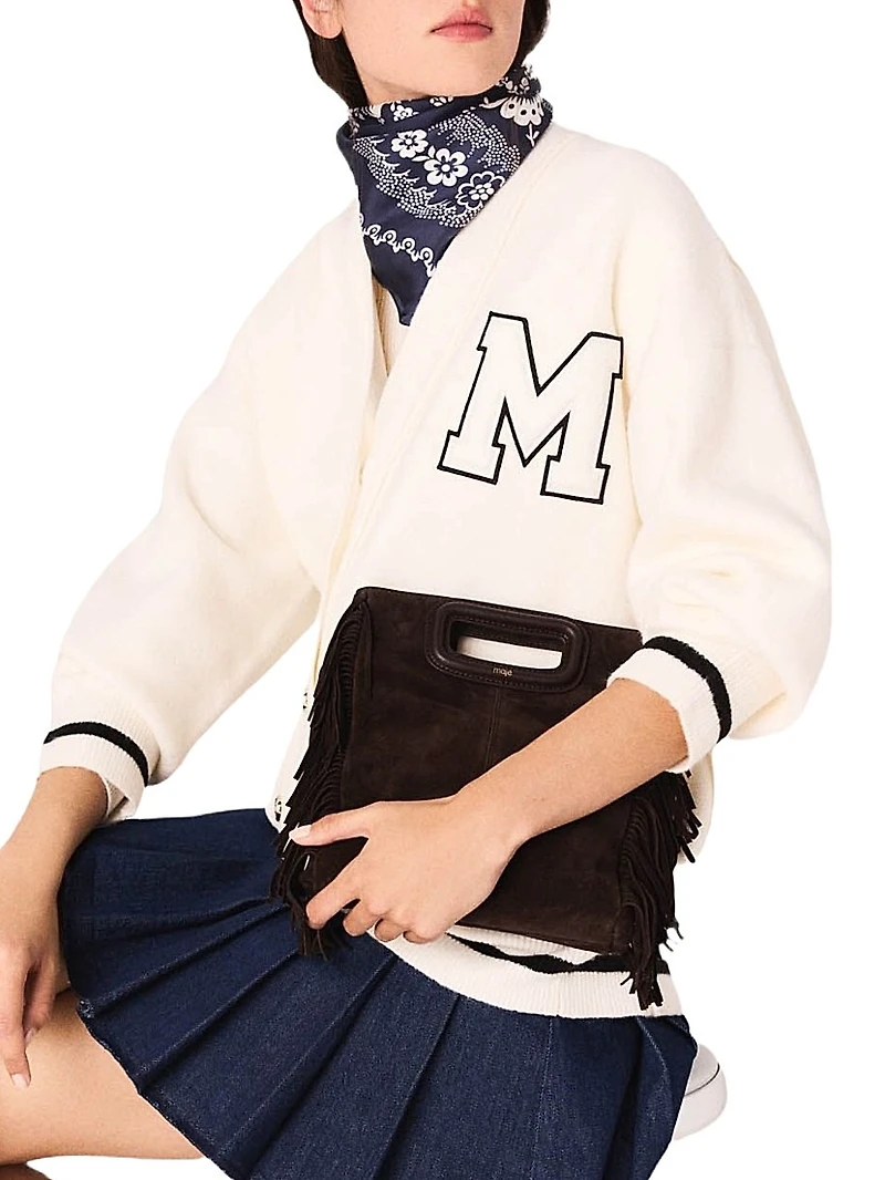 Long Cardigan with Embroidery