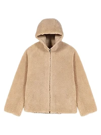 Reversible Coat with Hood