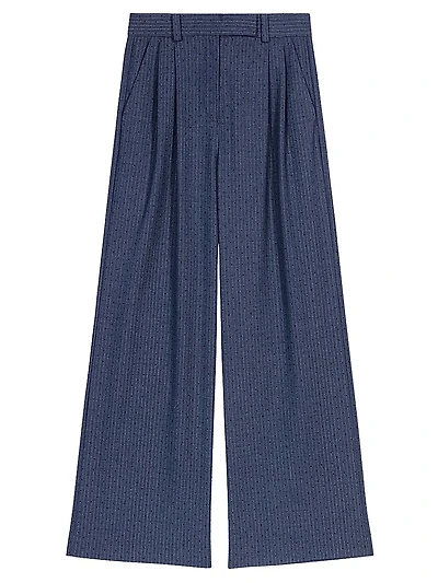 Rhinestone Suit Trousers