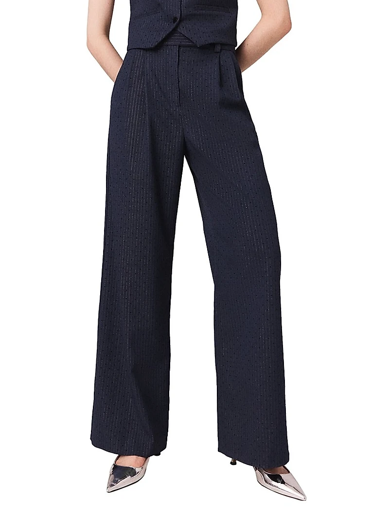 Rhinestone Suit Trousers