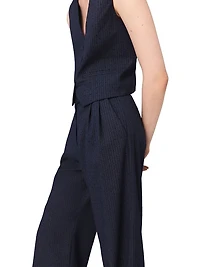 Rhinestone Suit Trousers