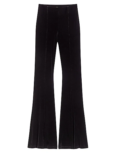 Stretch Velour Trousers