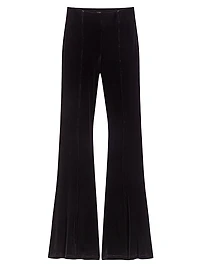 Stretch Velour Trousers