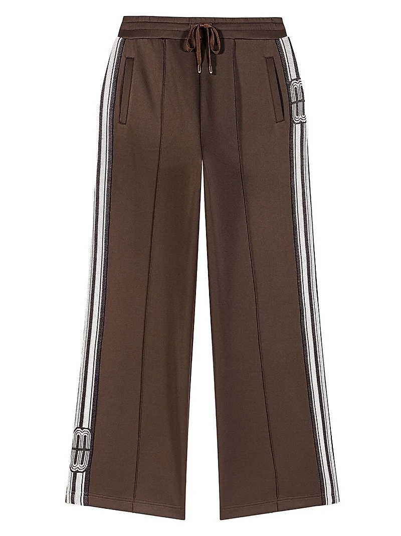 Straight-Striped Trousers