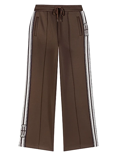 Straight-Striped Trousers