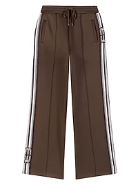 Straight-Striped Trousers