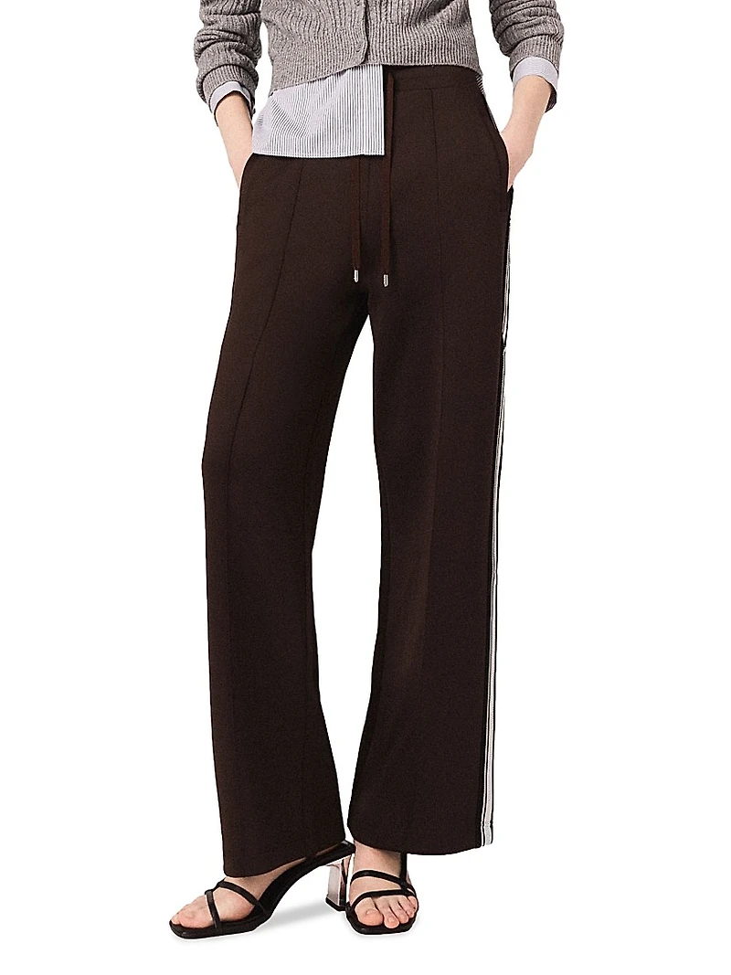 Straight-Striped Trousers