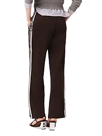 Straight-Striped Trousers