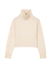 High Neck Cashmere Jumper