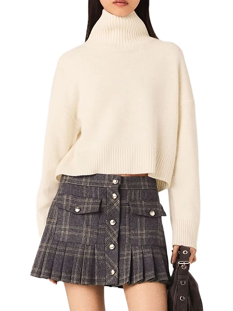 High Neck Cashmere Jumper