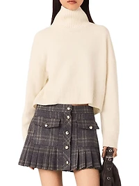 High Neck Cashmere Jumper