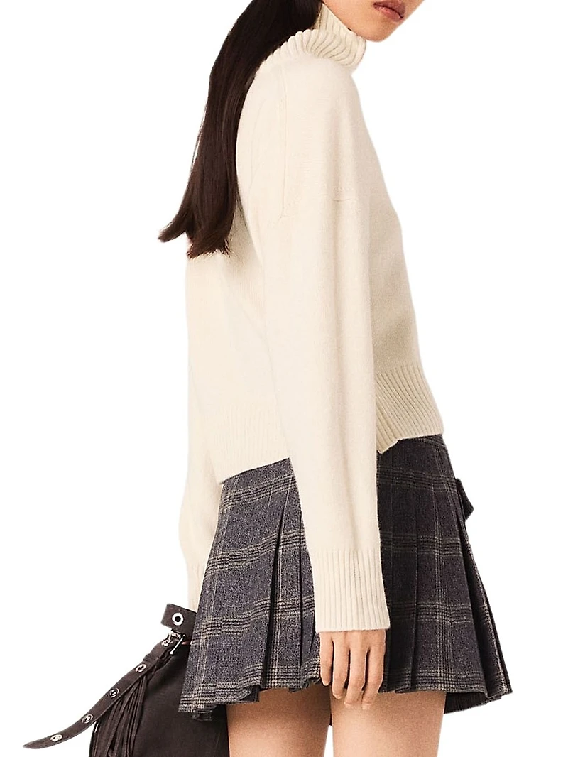 High Neck Cashmere Jumper